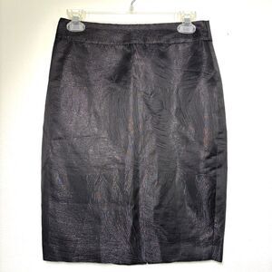 Banana Republic Womens Black Mini Skirt Size 0 Whimsigoth Steampunk Cyber